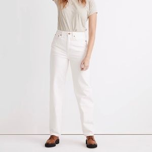 Madewell Baggy Straight Jeans in Vintage Canvas Wash Size 29